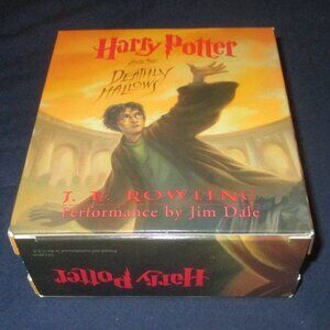 Harry Potter And The Deathly Hallows Audio Book (2007, 17-Disc Set, Unabridged)